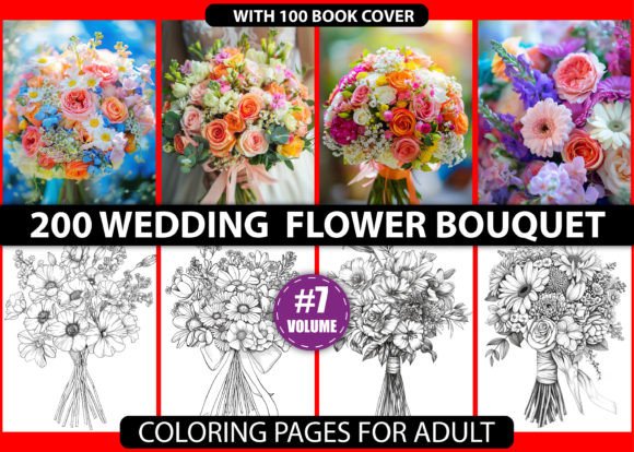 Download 200 Wedding Flower Bouquet Coloring Page - Wedding Collection
