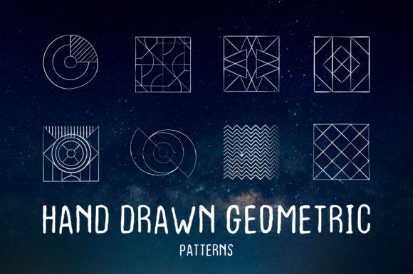 Download Hand Drawn Geometric Graphic Shapes - Geometric graphic Collection