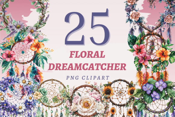 Download Floral Dreamcatcher PNG Bundle - Dreamcatcher png Collection