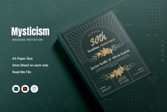 Download Mysticism Wedding Invitation - Wedding Collection